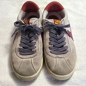 Nike SB Bruin React gray suede men's size 9